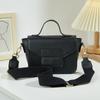 New women's bag black women's commuter bag casual fashion shoulder handbag simple versatile messenger bag