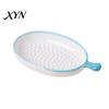Ceramic Garlic Grater Plate for Food Prep, Multifunctional Ginger Grinder Bowl Mincer Dish, Non Slip Masher Cheese Nutmeg Grinding