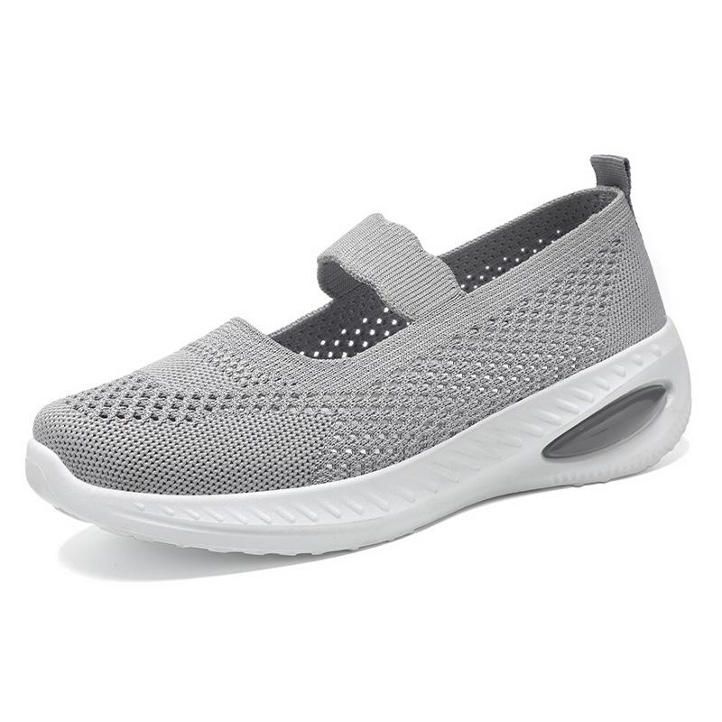 Women's Comfortable Summer Slip-On Shoes - Soft, Breathable, Lightweight Old Beijing Cloth Style