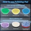 21PCS Mini Polishing Pads Set T-Shape Sponge Car Detail Polishing Buffing Pads for Car Sanding Waxing Sealing Glaze