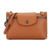 Le Pliage Xtra Logo Embossed Zipper Mini Shoulder Crossbody Bag Women Bags Brandy-Brown 10188987504