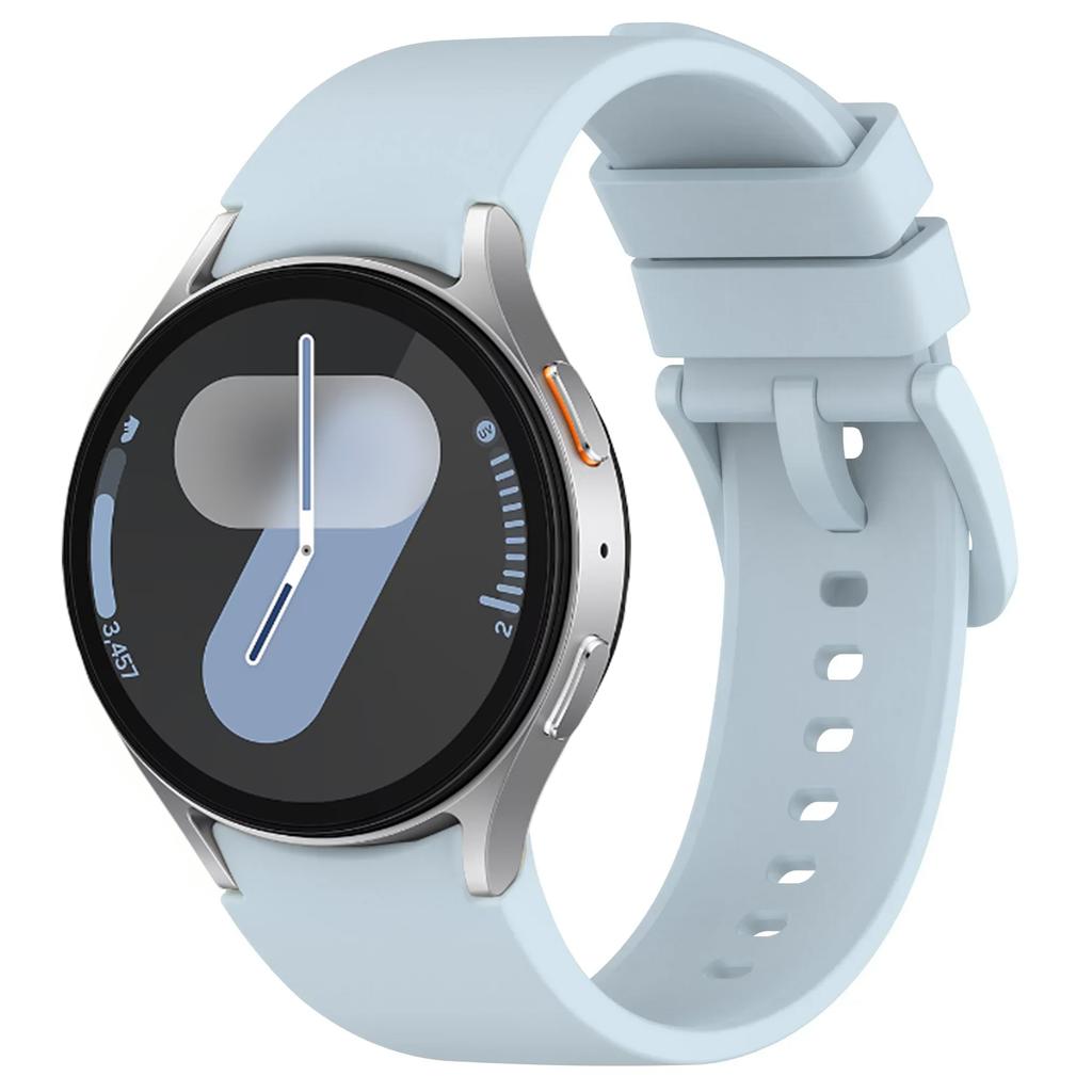 Silicone Strap for Samsung Galaxy Watch 4 Classic 46/42mm 5 Pro 45mm Bracelet for Galaxy 7 6 5 4 44mm 40mm/6Classic 47 43mm Band