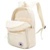 New Converse Polyester Backpack Medium Size Unisex White CV2433025PS-003