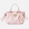 Harajuku Bow Pink Hand Bag Purse Women Japanese Style Soft Casual Crossbody Bag Ladies Sweet Cute Large Capacity Shoulder Bags