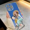 Takagi-san Nishikata Wholesome Couple Phone Case Transparent Silicone Soft For iPhone 17 16 15 14 13 12 11 Mini Pro Max Plus
