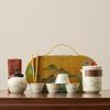 Travel Tea Set 1011 New Fast Portable Ceramic Kuaike Cup Outdoor Tea Pot Business Company Souvenir