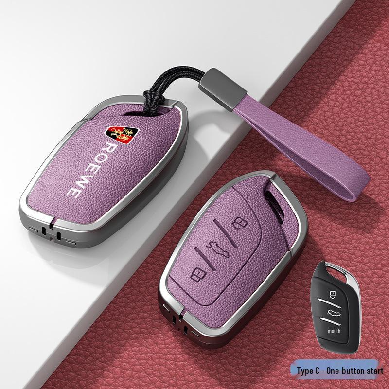 Fit for Roewe RX5 16-20, i6, RX8, RX3, EI5 Metal Key Cover