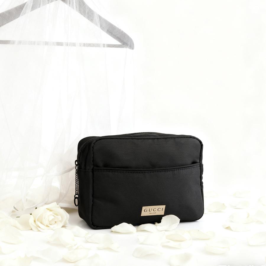 Gucci Women's Cosmetic Bag, Made Of Pure Cotton Fabric. Suitable For Commuting And Parties. Environmentally Friendly