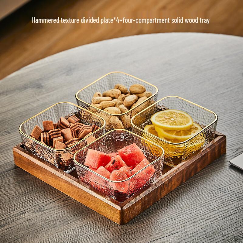 Luxury Divided Snack & Fruit Plate