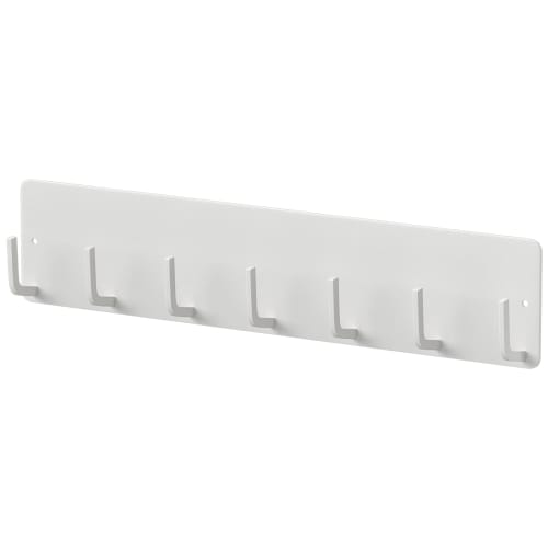 AKITSUMA Magnetic Storage Hooks, Kitchen Tool Hooks, 7-Row, Matte Finish, Floating Storage for Refrigerators, Washing Machines, and Bathrooms, White,