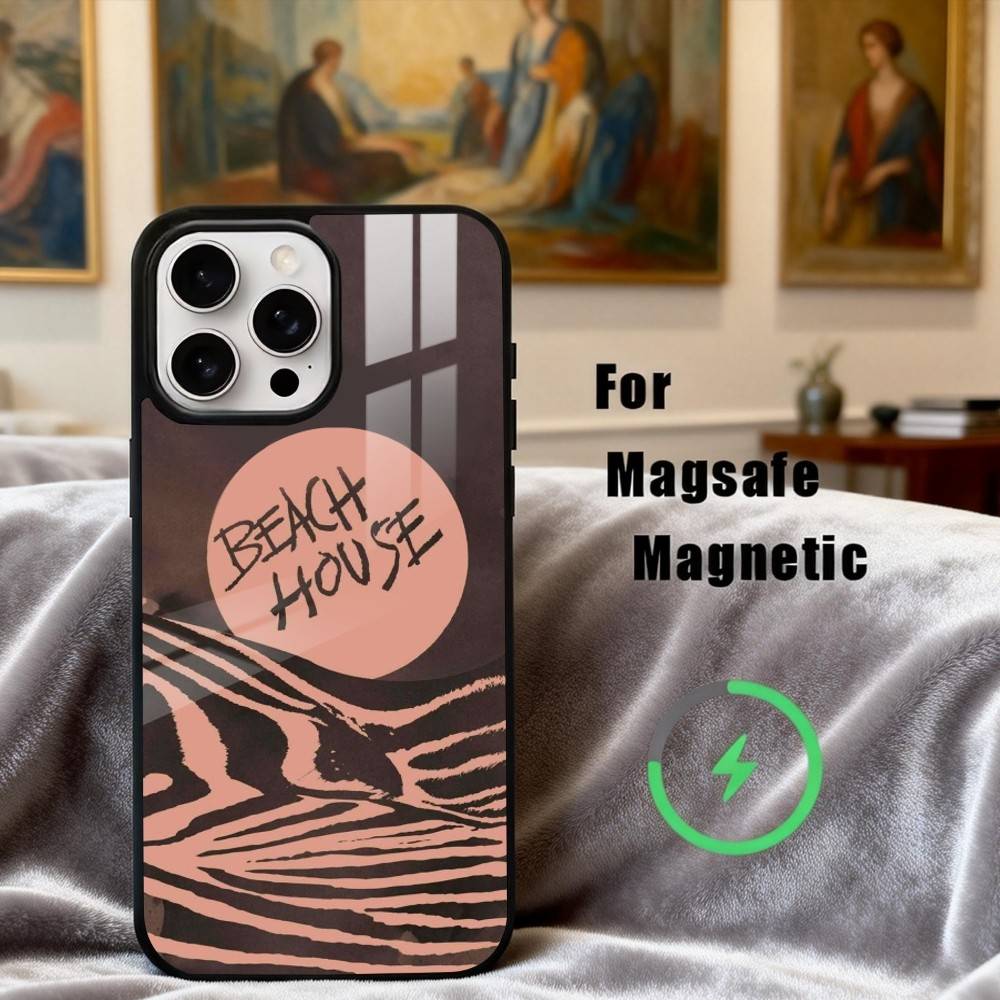 Rock B-Beach H-House Band Phone Case For iPhone 17,16,15,14,13,12,Plus,Pro,Max for Magsafe Magnetic Wireless Charging
