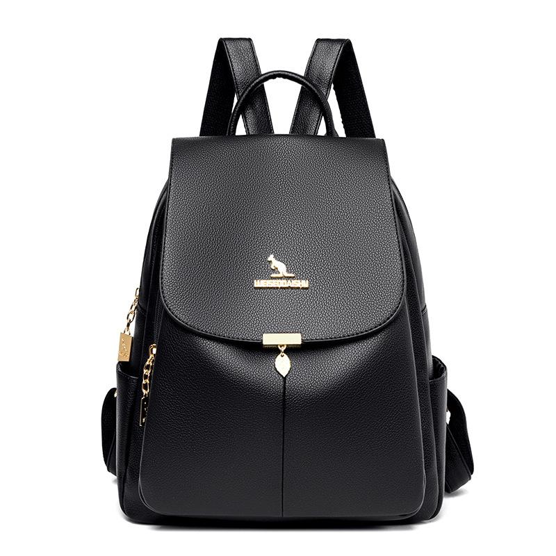 Double-shoulder Bag - Women's Casual Large Capacity Travel Backpack - Fashionable Student Schoolbag
