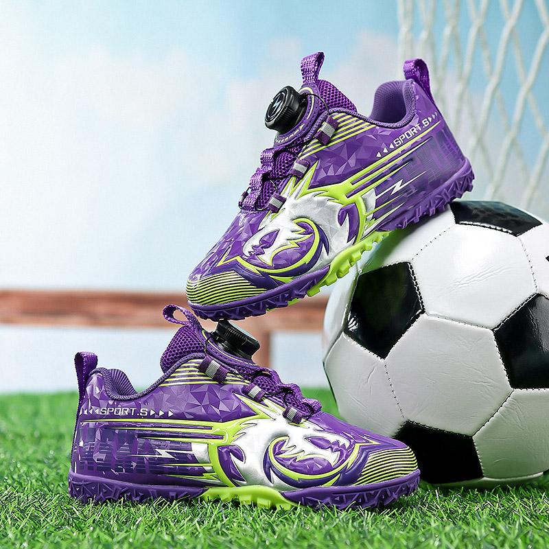 New Football Boots Ultralight TF Sneakers Soccer Shoes Non-Slip Boys Girls Professional Match Comfortable Sports Shoes Unisex