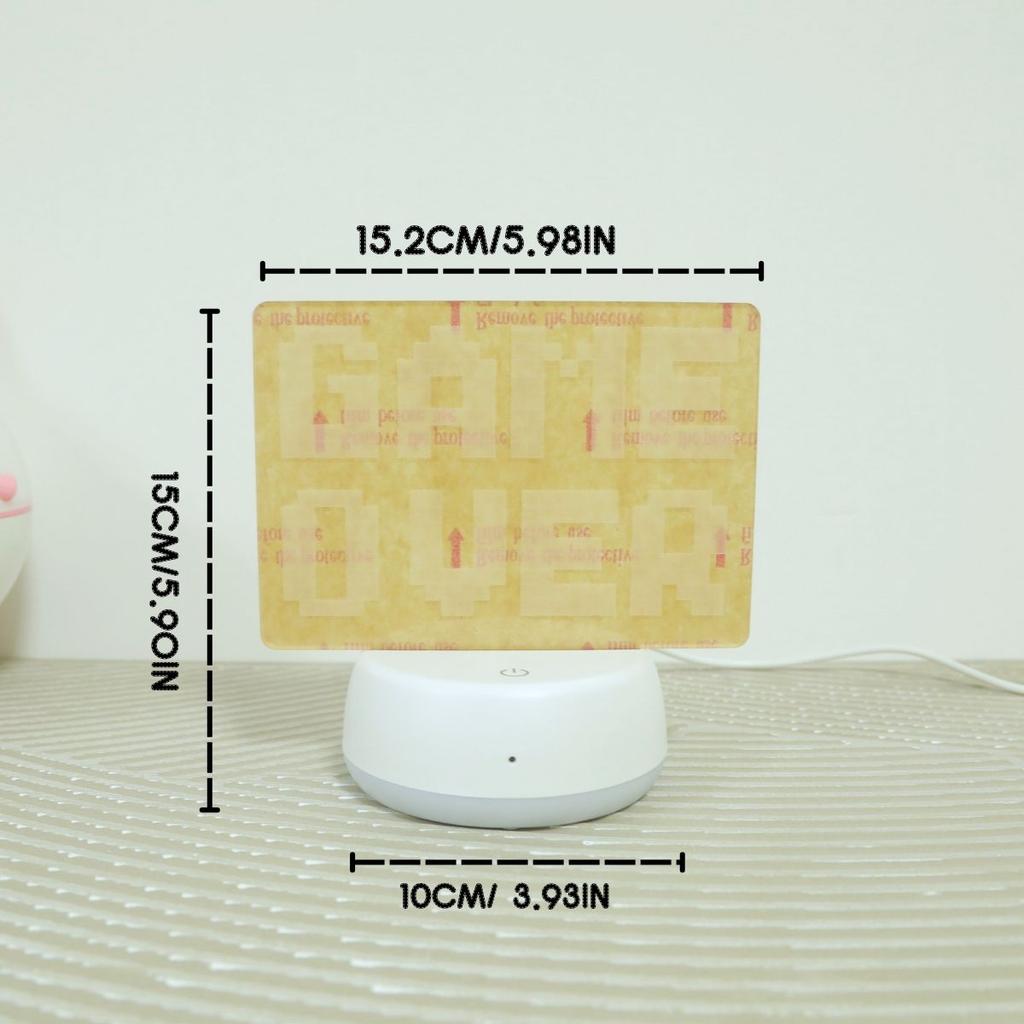 USB 3D LED night light game end marker light RGB game room decoration bedroom desk lamp personalized gift