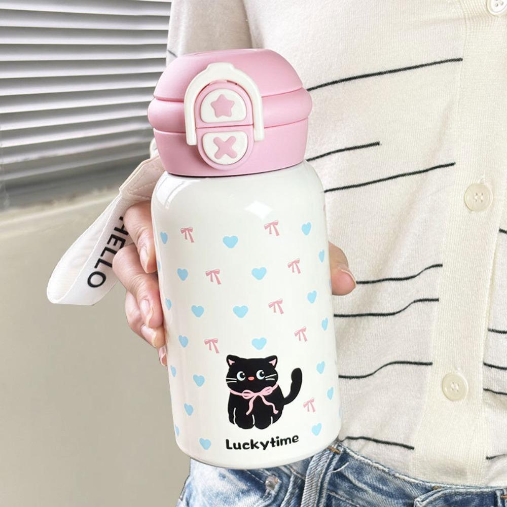 Cartoon Insulated Cup 500ml Water Mug New Drinkware  Birthday Gift