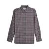 Mens Checked Long-Sleeved Shirt
