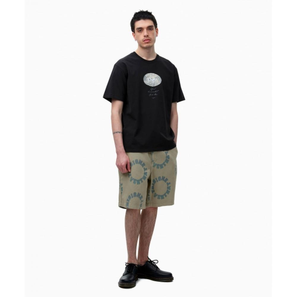 Thisisneverthat 2tone Logo Jacquard Short Beige