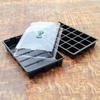 Seedling Tray Set: 12/24 Hole Three-Piece Seedling Box & Flower Pot Supplies.