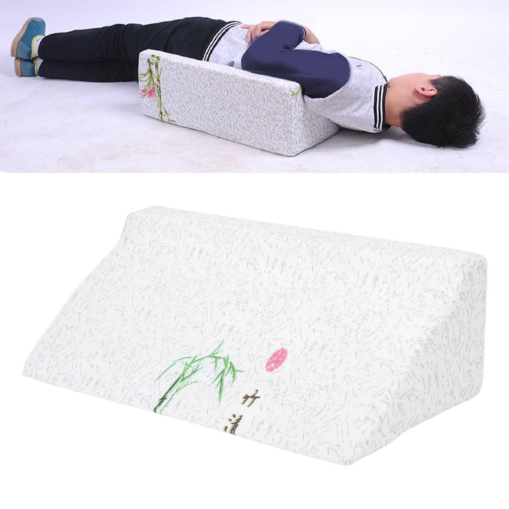 Side   Pillow for Sleeping Bed   Pillow Reducing Back Pain Washable R Shaped   Pillow for Bedridden Patients