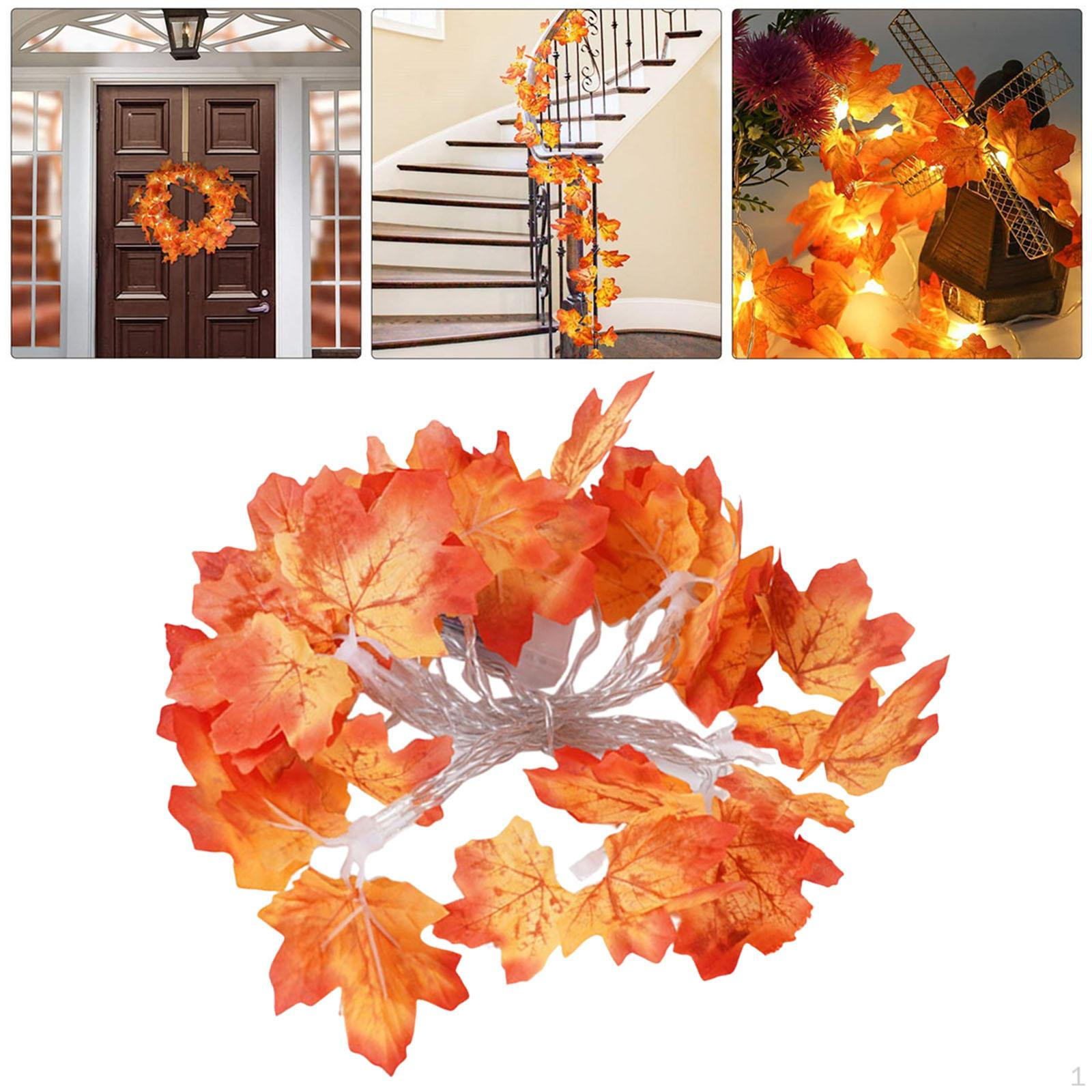 

Autumn Harvest Bliss: Effortless Setup for Seasonal Decor 1.5m USB