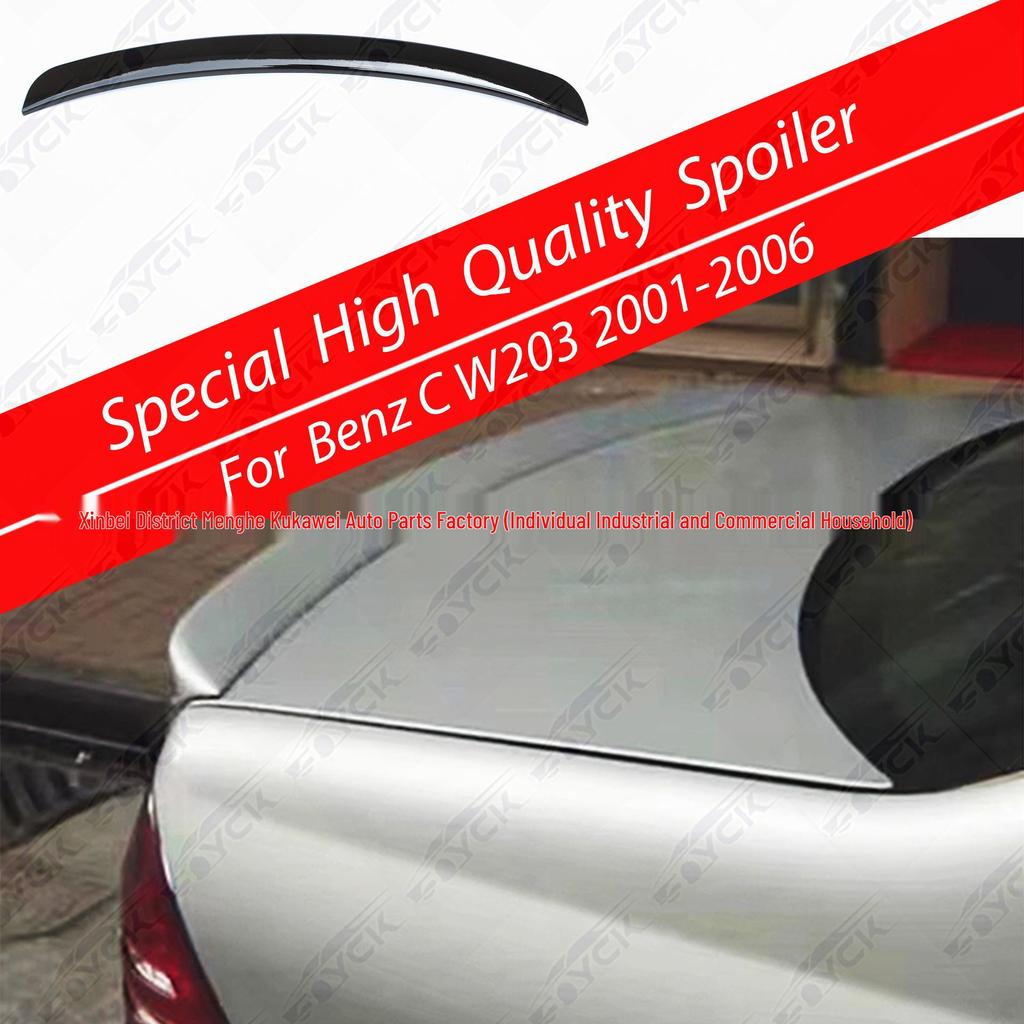 Compatible Rear Spoiler for 01-06 Mercedes C-Class W203