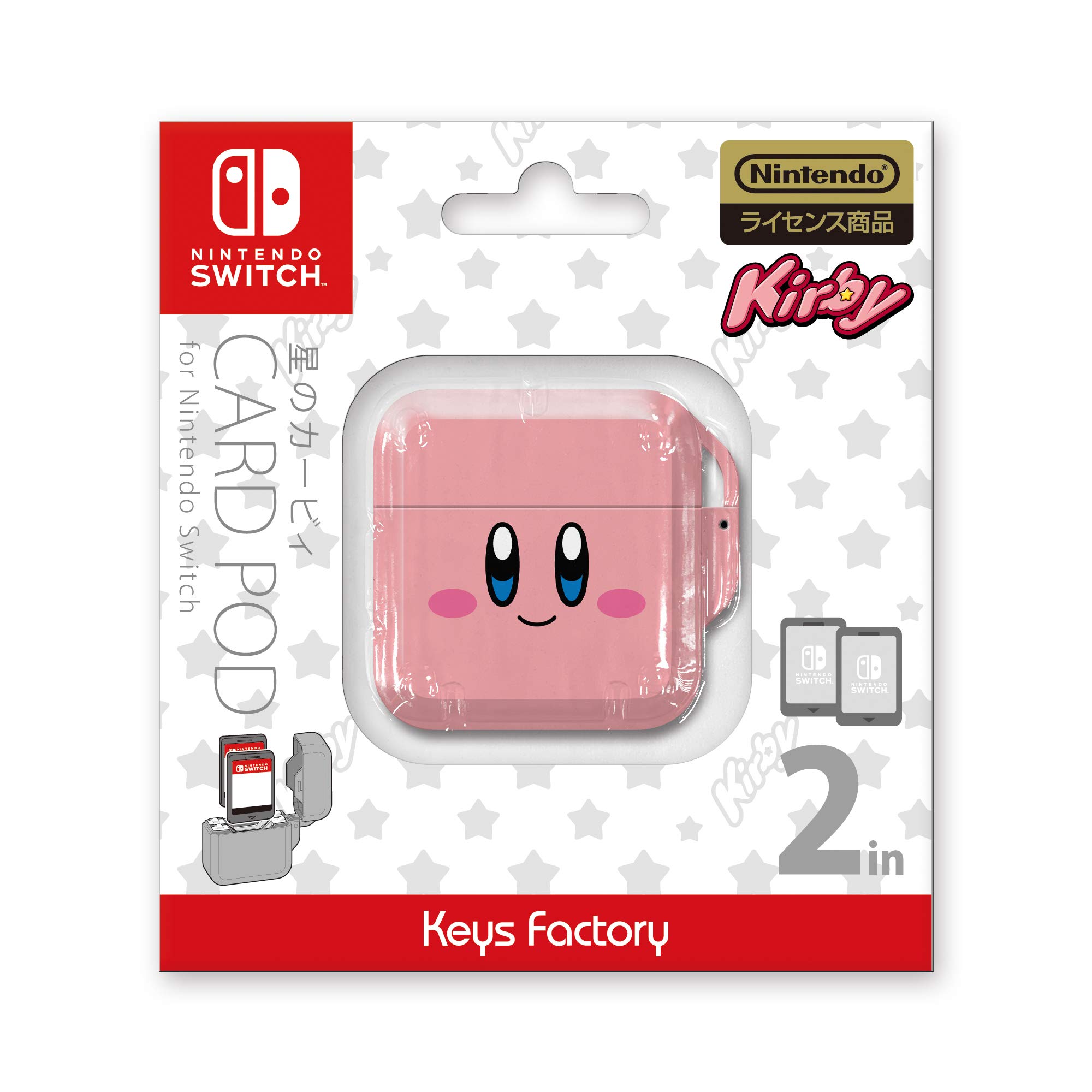 

licensed Kirby Card Pod for Nintendo Switch [Nintendo product] (Face)
