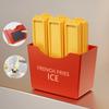 Ice Cube Tray Long Ice Stick Tray Plastic With Lid Rectangular Narrow Stick Easy Release Ice Mold For Juice Cocktail Bar Tools