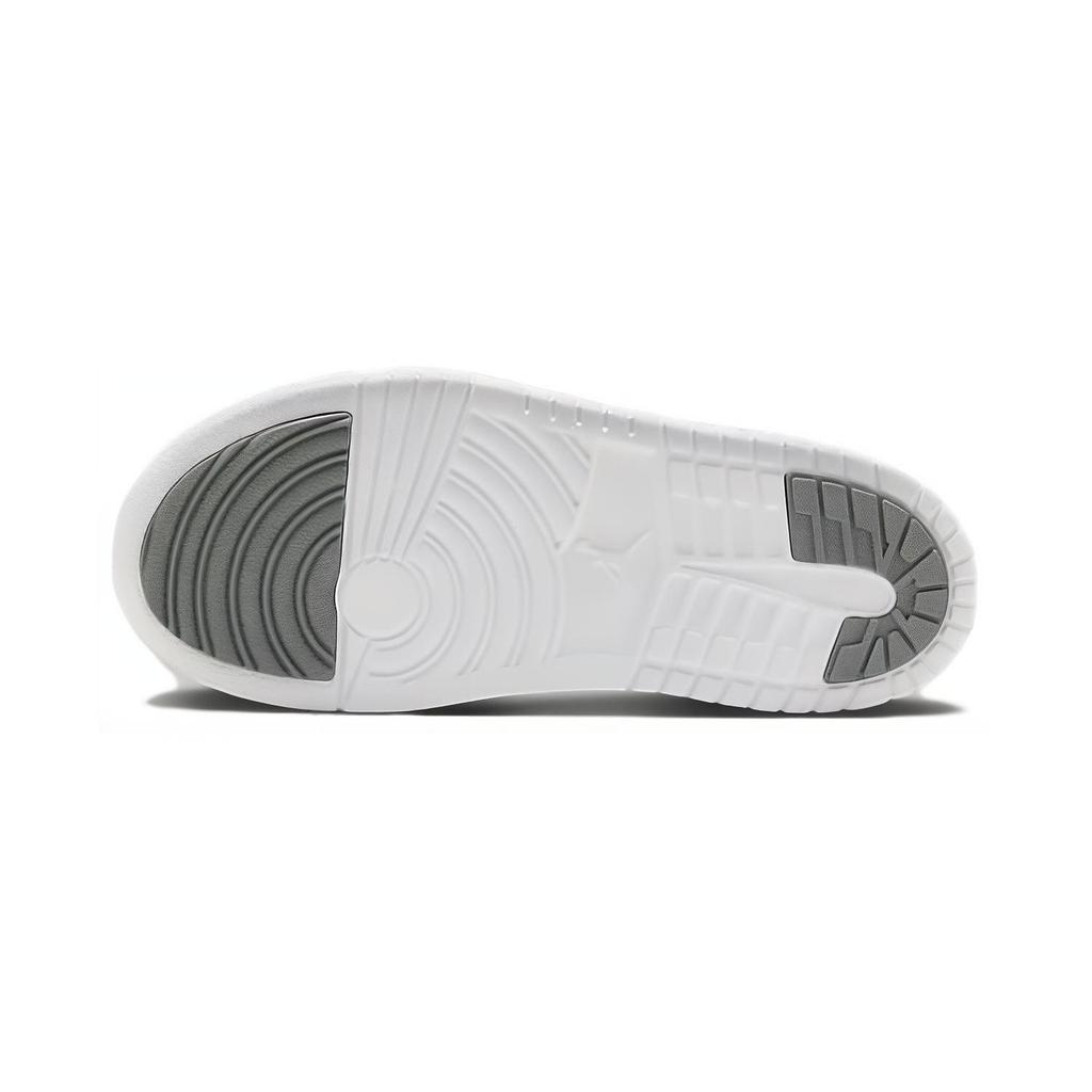 Jordan Air Jordan 1 Mid Alt SE Odporne na ścieranie Oddychające Wysokie Dziecięce Buty do Koszykówki Niebiesko-Pomarańczowe FJ3462-100