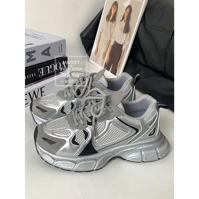 Printemps nouvelles chaussures de papa plateforme de diffusion en direct chaussures de sport polyvalentes MIS-1772