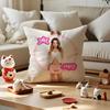 Singer EEmilia Mernes Cushion Cover Silky Short Plush Invisible Zipper Dustproof Sofa Pillow Case for Home Decor