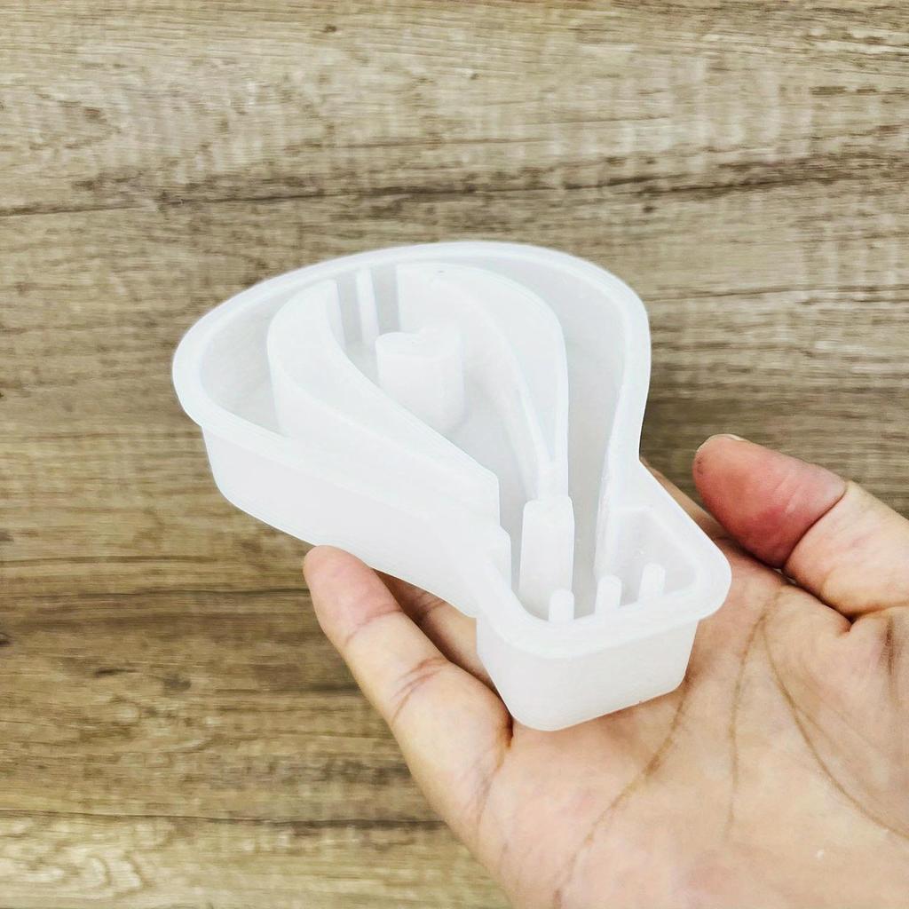 Hot Air Balloon Silicone Mold Hollow Love Decoration Tool Mold Crafts DIY Gypsum Car Aromatherapy Decoration Resin Mold