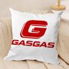 Motorcycle GGasGas Cushion Cover Soft Plush Fabric DoubleSided Printed Sofa Cushion Cover for All Seasons Home Decor Gift