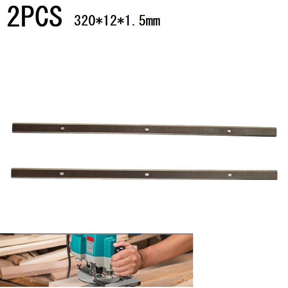 2 Stück 320mm Holzhobelmesser HSS Elektrohobel für Triton TPT125 TP305 TP400LS 22-565 Stahl Doppelkantenhobel
