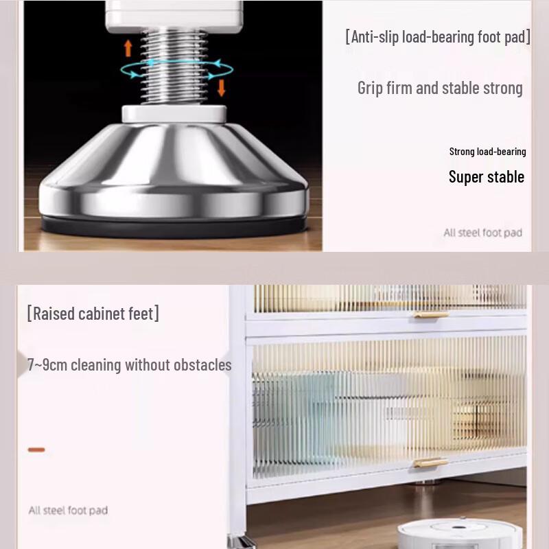 Elevated Multi-Layer Kitchen Storage Rack