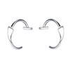 1 Pair Adjustable Size Lip Rings Vampire Teeth Lip Clip Stainless Steel Fashion Accessory Suitable for Costuming Makeup