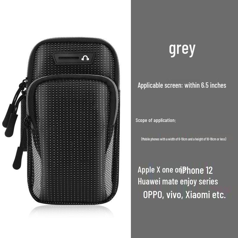 Men's and Women's Waterproof Running & Hiking Phone Armband: Large Capacity, Arm & Wrist Bag