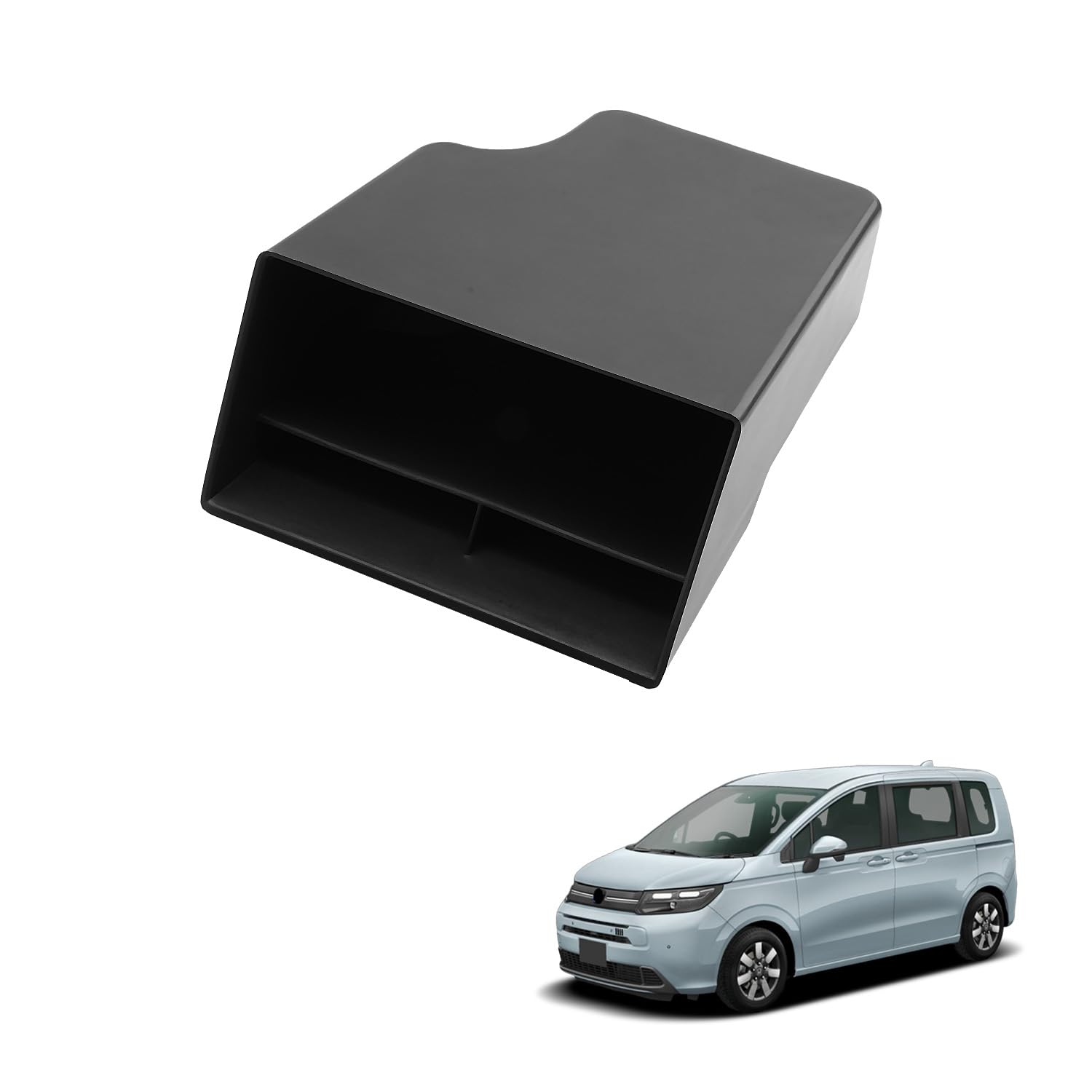 

HUAHAO Honda Freed GT Series Console Console Smartphone Gap Small Item Car Storage Easy to Clean and Freed Custom Car Supplies Box, Tray, Tray, чёрный