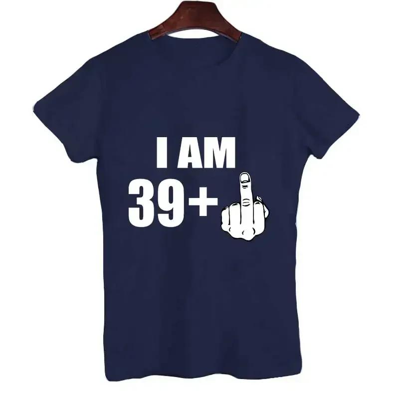 T Shirt for Men Short Sleeve Tees 40th Birthday Gift Graphic Tops 2023 Streetwear Men's Short Sleeve T-shirt Aesthetic Clothing