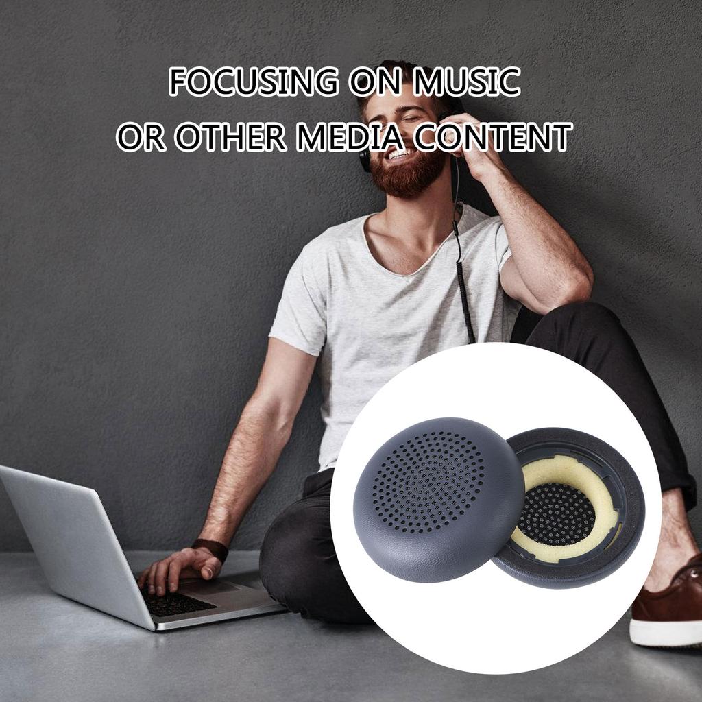 Soft Sponges Earpads Ear Cushions for Zone 750/Zone Wired Headphones Providing Superior Comfort and Sound Isolation