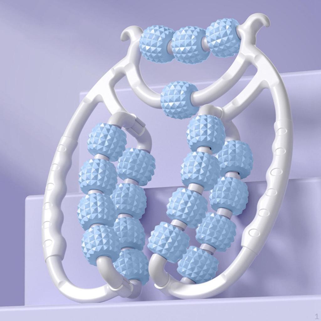 Muscle Recovery Roller with 20 Wheels for Complete Body Relief