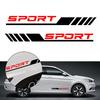 Stylish Car Door Side Sticker Sport Racing Sticker Waterproof Design Aesthetically Pleasing Decal Decor Accessories