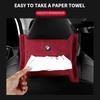 BQEQ3 For BMW Hot Car Stuff Tissue Box Cover Bag Holder For BMW M M3 M5 F10 F30 F20 E28 E30 E34 E36 E39 E46 E91 Performance X1 X2 X5 A
