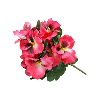 Rosa Blumendekoration, elegant für drinnen und draußen, langlebige Haltbarkeit