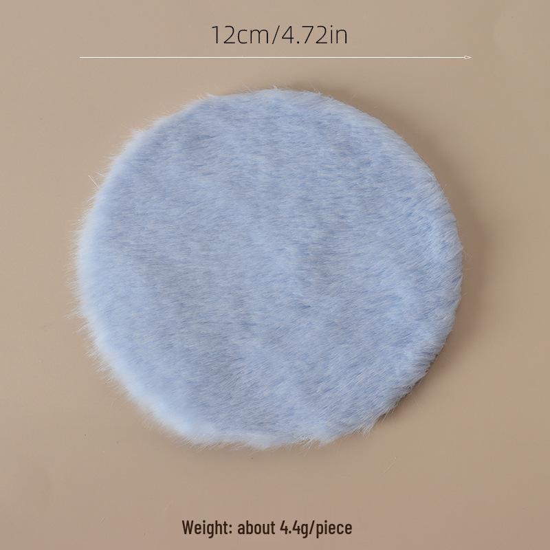 Miniature Plush Rug for Dollhouse Decoration