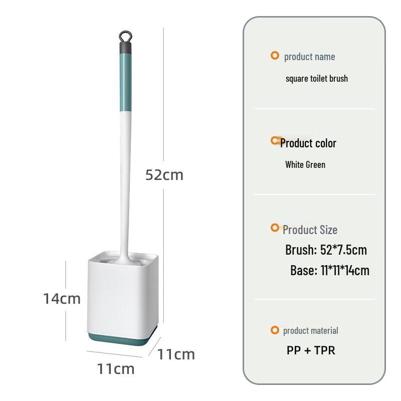 

Cmaos Wall-Mounted Long-Handle Toilet Brush