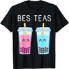Bubble Tea Boba Tapioka Perlen Milchgetränk Kawaii Freund T-Shirt