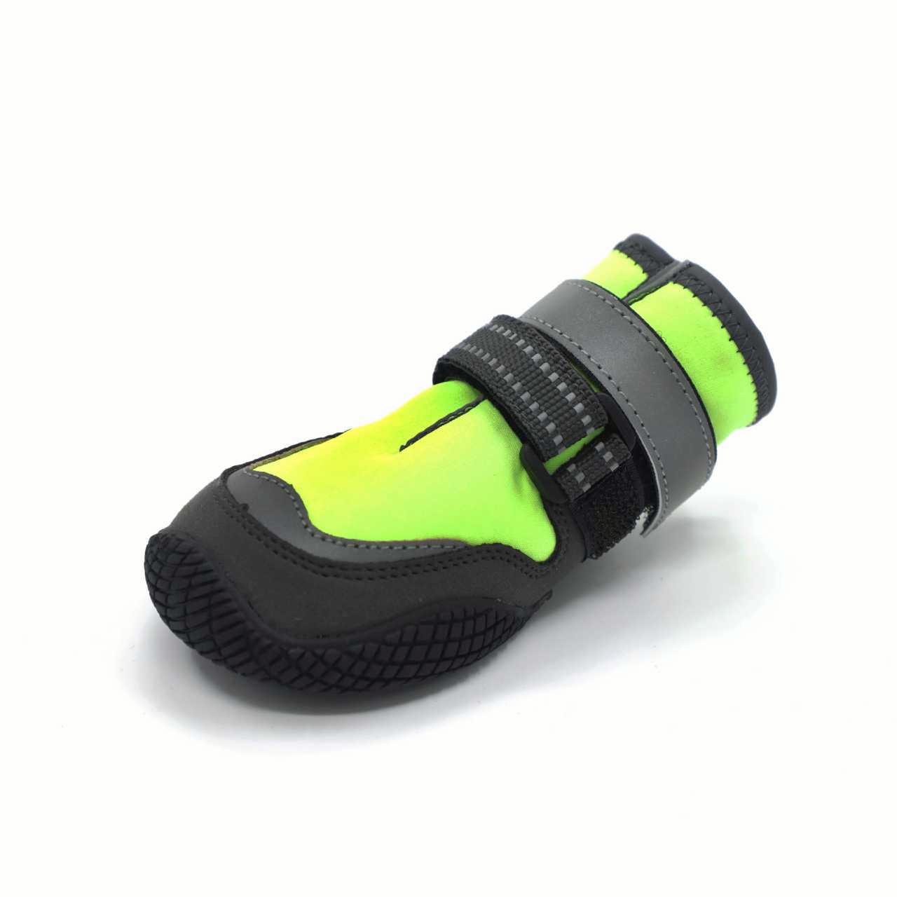 

Оптовая продажа, водонепроницаемая обувь для домашних животных, ботинки Four Seasons, 6 цветов, дополнительные ботинки для собак, подходящие для средних и больших собак 1