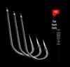 Tuna Mouth Hand-Tied Double Hook Leader for Carp and Small Fish with Black Sleeve