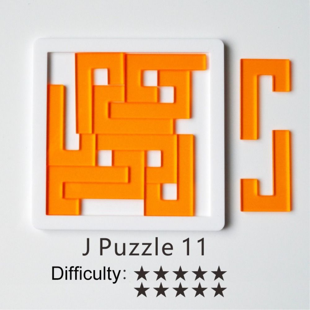 Brain Burning Difficult Puzzles Geometrical Shape Puzzle Game Toy School Home