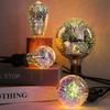 LED 3D Edison Lights Bulb E27 AC220V Vintage Christmas Ampoule Decor Bulb Colorful LED Lamp For Home Living Room Indoor Lighting